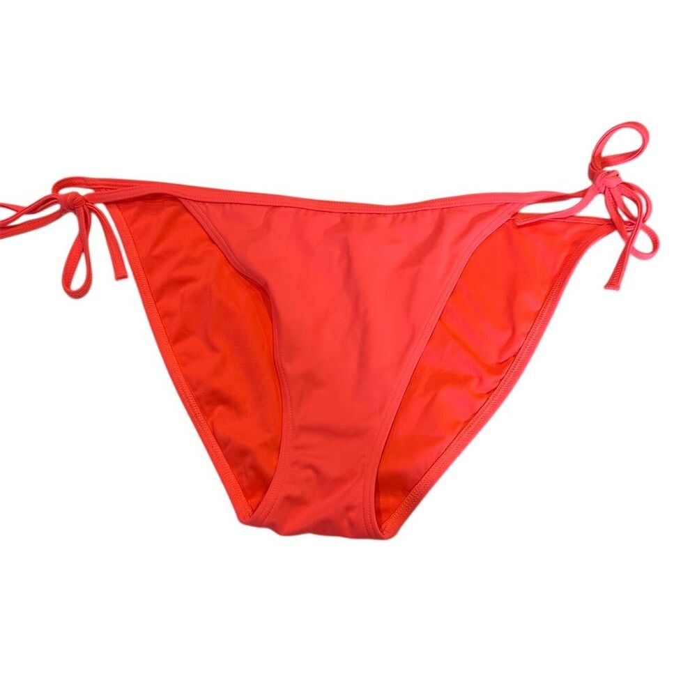 Victoria's Secret Women's Tie-Side‎ Bikini Bottoms Orange Size M